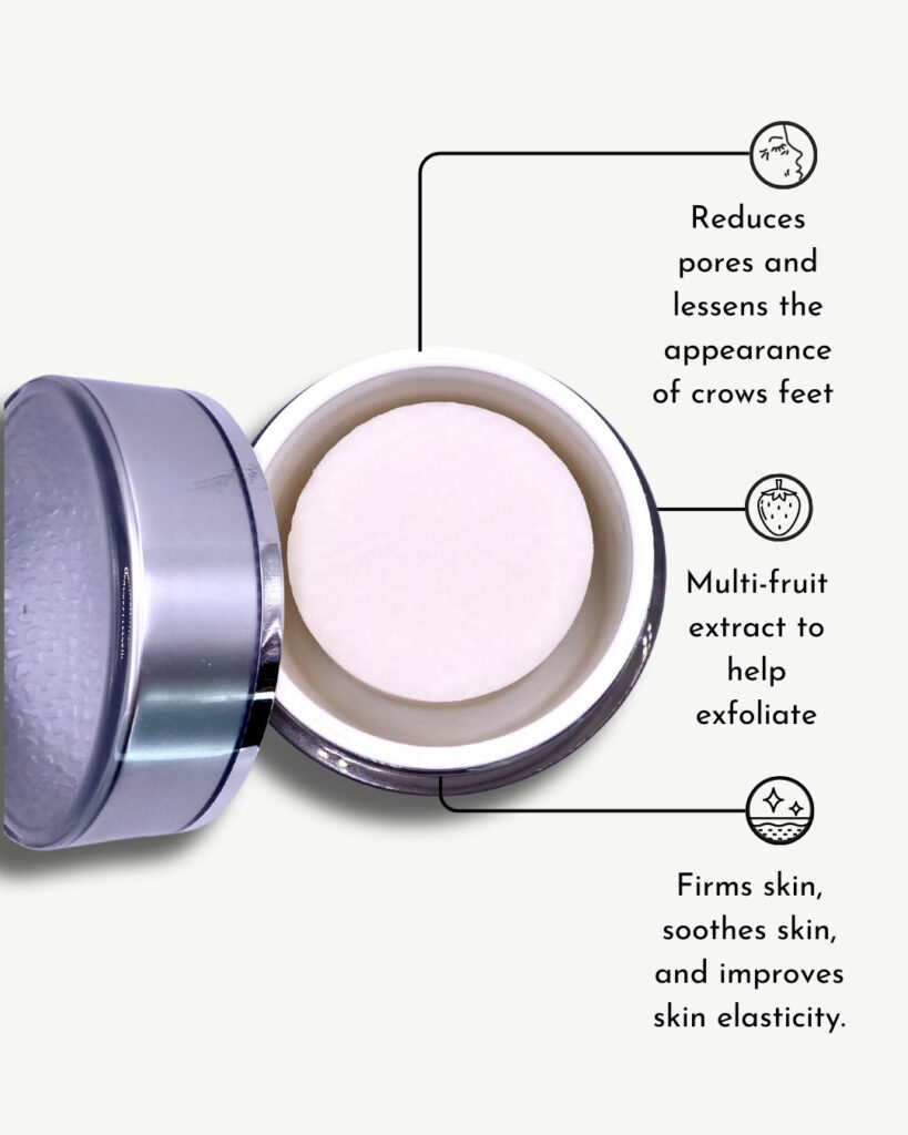Exfoliating Pads Infograph