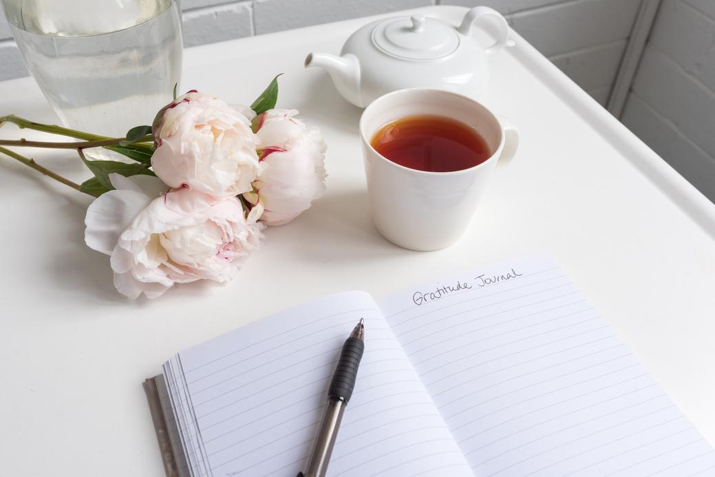 Gratitude Journaling Tea
